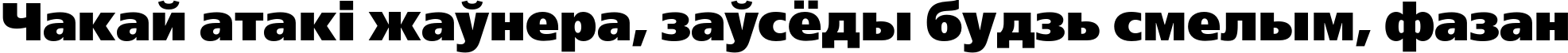 Пример написания шрифтом FreeSetBlackC текста на белорусском Пример написания шрифтом FreeSetBlackC текста на белорусском