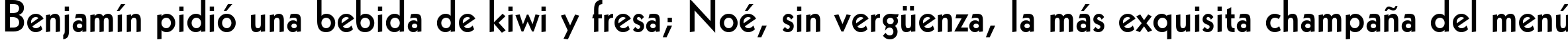 Пример написания шрифтом Geometric 231 Bold BT текста на испанском Пример написания шрифтом Geometric 231 Bold BT текста на испанском