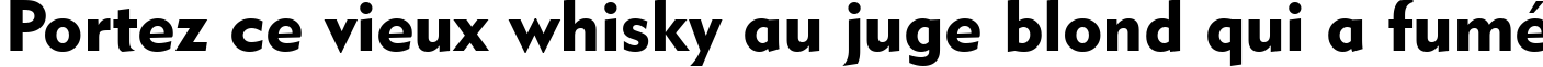 Пример написания шрифтом Geometric 415 Black BT текста на французском Пример написания шрифтом Geometric 415 Black BT текста на французском