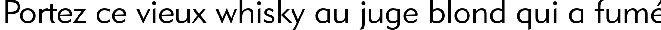 Пример написания шрифтом Geometric 415 Lite BT текста на французском Пример написания шрифтом Geometric 415 Lite BT текста на французском