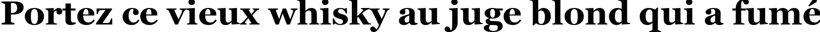 Пример написания шрифтом Georgia Bold текста на французском Пример написания шрифтом Georgia Bold текста на французском