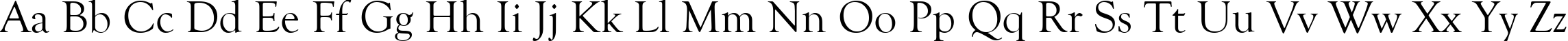Пример написания английского алфавита шрифтом Goudy Old Style Пример написания английского алфавита шрифтом Goudy Old Style