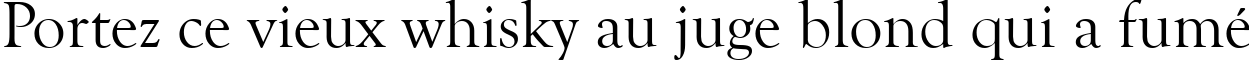 Пример написания шрифтом Goudy Old Style текста на французском Пример написания шрифтом Goudy Old Style текста на французском