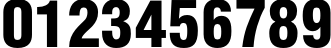 Пример написания цифр шрифтом HeliosCondBlack Пример написания цифр шрифтом HeliosCondBlack