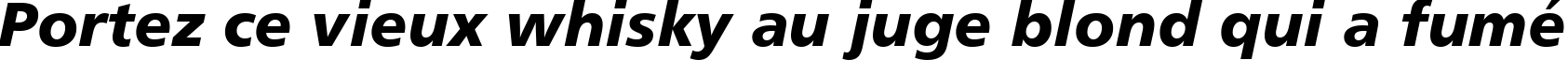 Пример написания шрифтом Humanist 777 Black Italic BT текста на французском Пример написания шрифтом Humanist 777 Black Italic BT текста на французском