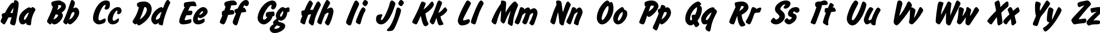 Пример написания английского алфавита шрифтом Inform Bold Пример написания английского алфавита шрифтом Inform Bold