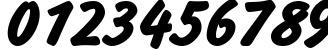 Пример написания цифр шрифтом Inform Bold Пример написания цифр шрифтом Inform Bold