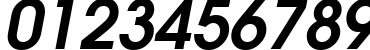 Пример написания цифр шрифтом ITC Avant Garde Gothic Demi Oblique Пример написания цифр шрифтом ITC Avant Garde Gothic Demi Oblique