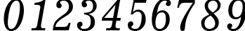 Пример написания цифр шрифтом Journal Italic Cyrillic Пример написания цифр шрифтом Journal Italic Cyrillic