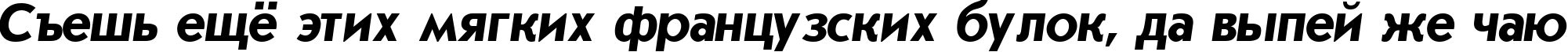 Пример написания шрифтом Journal SansSerif Bold Italic:001.001 текста на русском