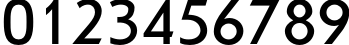 Пример написания цифр шрифтом JournalSansC Пример написания цифр шрифтом JournalSansC