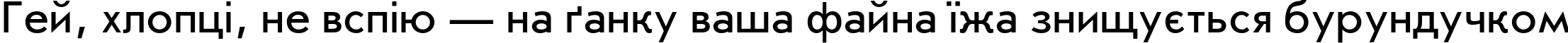 Пример написания шрифтом JournalSansC текста на украинском Пример написания шрифтом JournalSansC текста на украинском