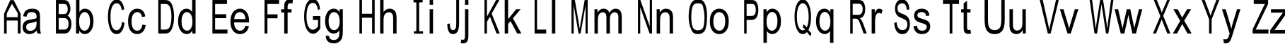 Пример написания английского алфавита шрифтом JuliaSoft Special Font N2