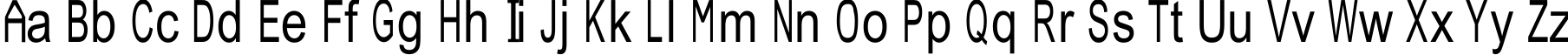 Пример написания английского алфавита шрифтом JuliaSoft Special Font N3