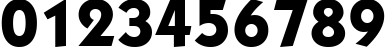 Пример написания цифр шрифтом KabelCTT Medium Bold Пример написания цифр шрифтом KabelCTT Medium Bold