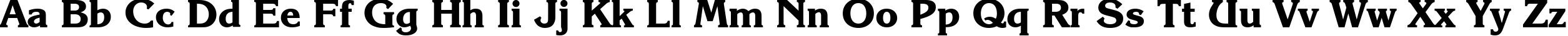 Пример написания английского алфавита шрифтом Karina Black Rus Пример написания английского алфавита шрифтом Karina Black Rus