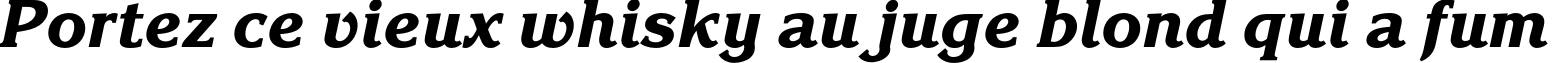 Пример написания шрифтом KorinnaBlackC Italic текста на французском Пример написания шрифтом KorinnaBlackC Italic текста на французском