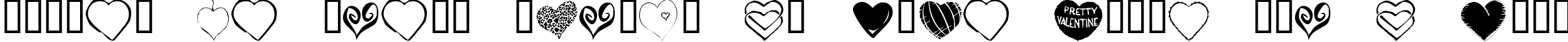 Пример написания шрифтом KR Heartfelt текста на французском