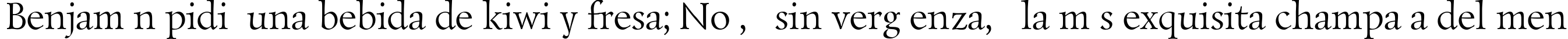 Пример написания шрифтом LazurskiC текста на испанском Пример написания шрифтом LazurskiC текста на испанском