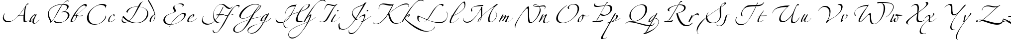 Пример написания английского алфавита шрифтом LinotypeZapfino Two Пример написания английского алфавита шрифтом LinotypeZapfino Two