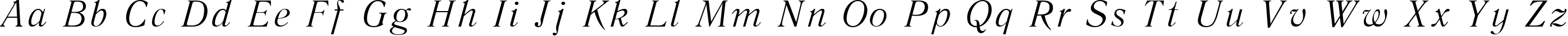 Пример написания английского алфавита шрифтом Literaturnaya Italic:001.001 Пример написания английского алфавита шрифтом Literaturnaya Italic:001.001