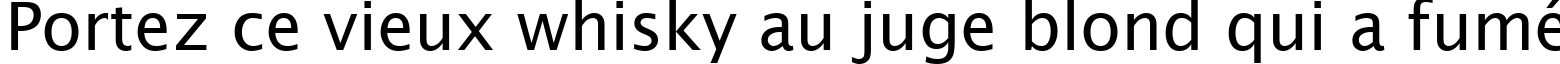 Пример написания шрифтом Lucida Sans Regular текста на французском Пример написания шрифтом Lucida Sans Regular текста на французском