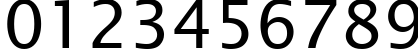 Пример написания цифр шрифтом Lucida Sans Regular Пример написания цифр шрифтом Lucida Sans Regular