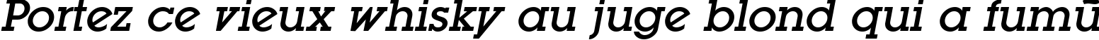 Пример написания шрифтом LugaAd Oblique текста на французском Пример написания шрифтом LugaAd Oblique текста на французском