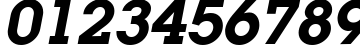 Пример написания цифр шрифтом LugaBookAd SemiBold Oblique Пример написания цифр шрифтом LugaBookAd SemiBold Oblique
