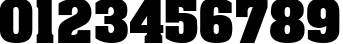 Пример написания цифр шрифтом Luxor Пример написания цифр шрифтом Luxor