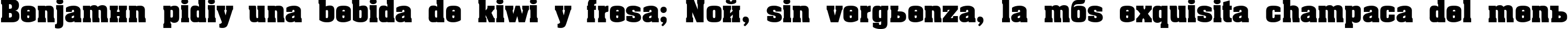 Пример написания шрифтом Luxor текста на испанском Пример написания шрифтом Luxor текста на испанском