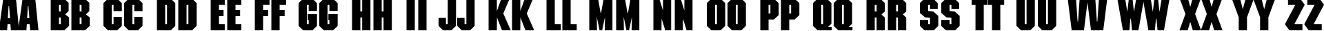 Пример написания английского алфавита шрифтом MachineCTT Bold Пример написания английского алфавита шрифтом MachineCTT Bold