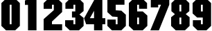 Пример написания цифр шрифтом MachineCTT Bold Пример написания цифр шрифтом MachineCTT Bold