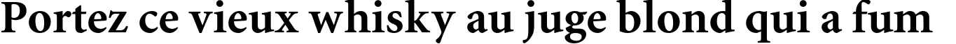Пример написания шрифтом Miniature Bold текста на французском Пример написания шрифтом Miniature Bold текста на французском