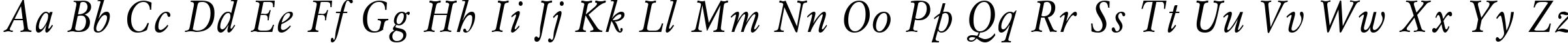 Пример написания английского алфавита шрифтом MyslNarrowCTT Italic Пример написания английского алфавита шрифтом MyslNarrowCTT Italic