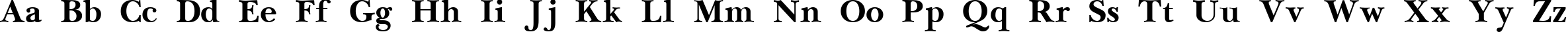 Пример написания английского алфавита шрифтом NewBaskerville Cyrillic Bold Пример написания английского алфавита шрифтом NewBaskerville Cyrillic Bold