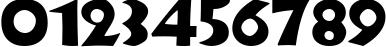Пример написания цифр шрифтом Newland Пример написания цифр шрифтом Newland