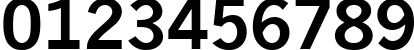 Пример написания цифр шрифтом News Gothic MT Bold Пример написания цифр шрифтом News Gothic MT Bold