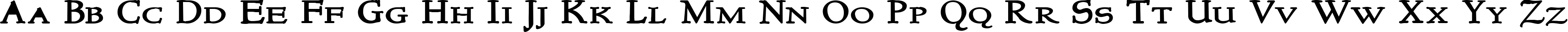 Пример написания английского алфавита шрифтом NewStyleSmallCaps Bold Пример написания английского алфавита шрифтом NewStyleSmallCaps Bold