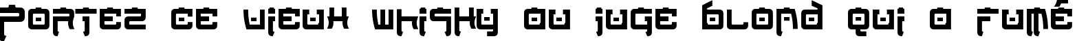 Пример написания шрифтом Nippon Tech Condensed Bold текста на французском Пример написания шрифтом Nippon Tech Condensed Bold текста на французском