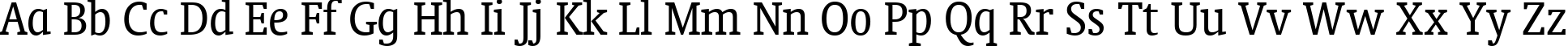 Пример написания английского алфавита шрифтом Oranda Condensed BT Пример написания английского алфавита шрифтом Oranda Condensed BT