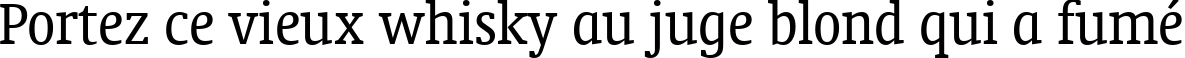 Пример написания шрифтом Oranda Condensed BT текста на французском Пример написания шрифтом Oranda Condensed BT текста на французском