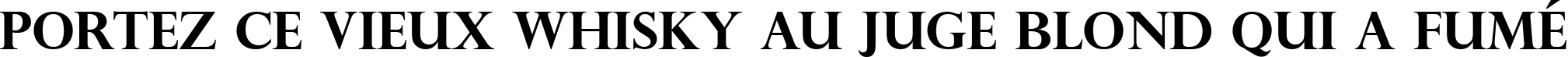 Пример написания шрифтом Perpetua Titling MT Bold текста на французском Пример написания шрифтом Perpetua Titling MT Bold текста на французском