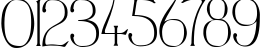 Пример написания цифр шрифтом PortlandRoman Пример написания цифр шрифтом PortlandRoman