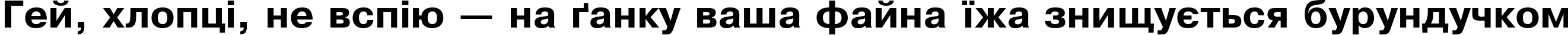Пример написания шрифтом Pragmatica Bold Cyrillic текста на украинском