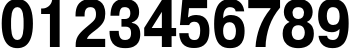 Пример написания цифр шрифтом PragmaticaCondC Bold Пример написания цифр шрифтом PragmaticaCondC Bold