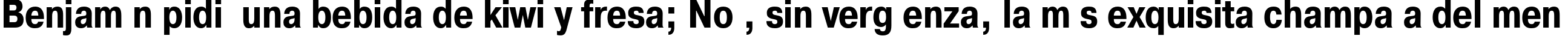 Пример написания шрифтом PragmaticaCondC Bold текста на испанском Пример написания шрифтом PragmaticaCondC Bold текста на испанском