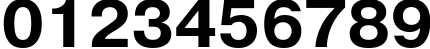 Пример написания цифр шрифтом PragmaticaCTT Bold Пример написания цифр шрифтом PragmaticaCTT Bold