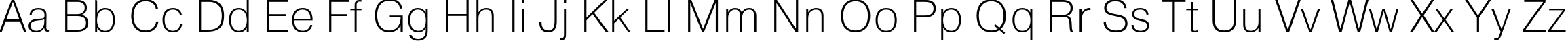 Пример написания английского алфавита шрифтом PragmaticaLightC Пример написания английского алфавита шрифтом PragmaticaLightC