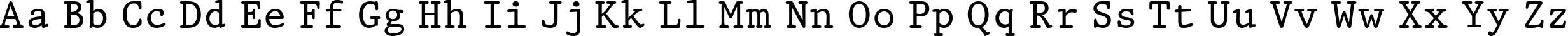 Пример написания английского алфавита шрифтом Prestige Пример написания английского алфавита шрифтом Prestige